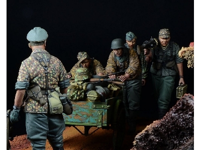"schneller, Schneller!" Wss Soldiers W. Cycle Rickshaw - zdjęcie 4