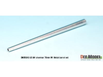 Us M4 Sherman 76mm M1 Metal Barrel Set (For 1/35 Sherman 76(W) Kit) - zdjęcie 2