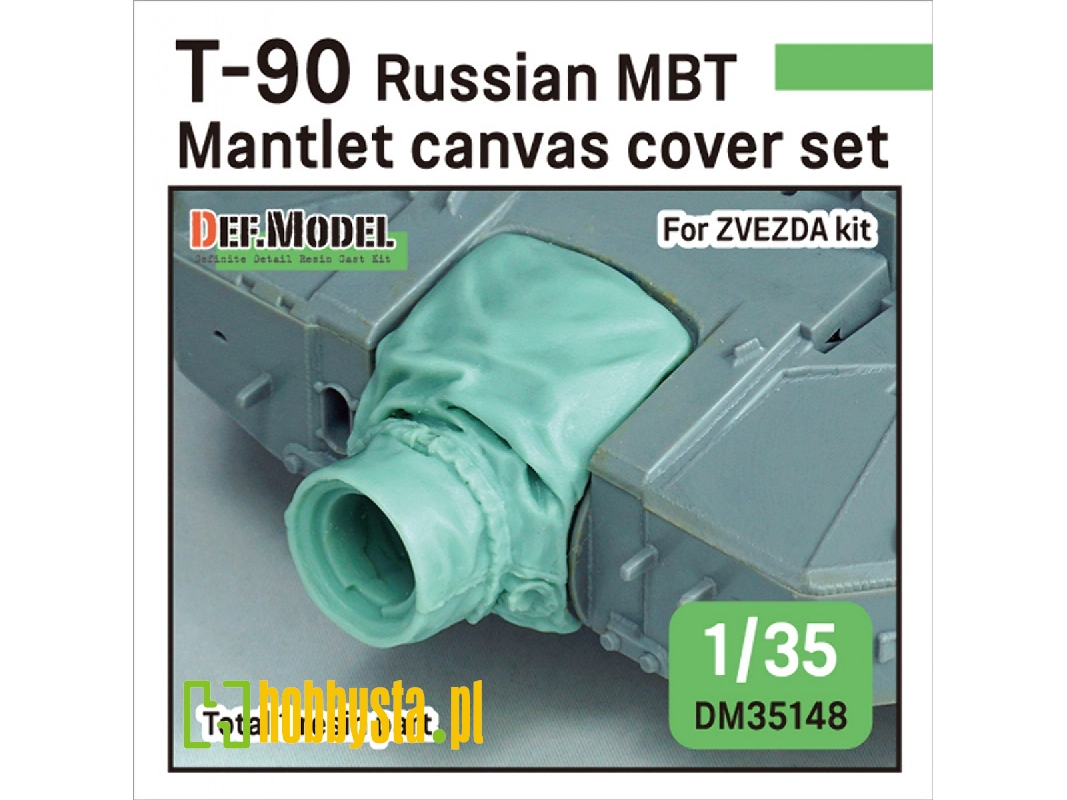 T-90 Russian Mbt Mantlet Canvas Cover Set (For Zvezda) - zdjęcie 1 T-90 Russian Mbt Mantlet Canvas Cover Set (For Zvezda) - zdjęcie 1