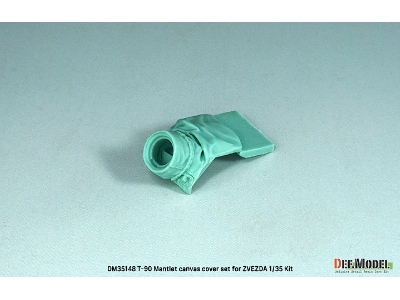 T-90 Russian Mbt Mantlet Canvas Cover Set (For Zvezda) - zdjęcie 2