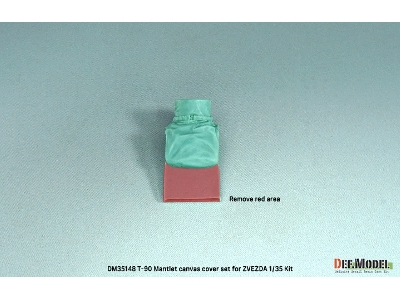 T-90 Russian Mbt Mantlet Canvas Cover Set (For Zvezda) - zdjęcie 3