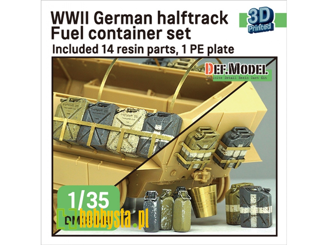Wwii German Halftrack Fuel Container Set For Sd.Kfz. 251 Kit - zdjęcie 1 Wwii German Halftrack Fuel Container Set For Sd.Kfz. 251 Kit - zdjęcie 1