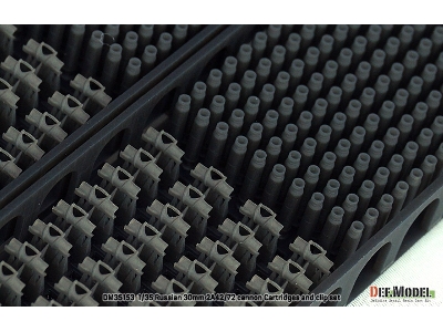 Russia 30mm 2a42/72 Cannon Cartridges And Clip Set (For Bmp, Vmpt, Bmd Series) - zdjęcie 3