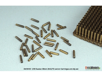 Russia 30mm 2a42/72 Cannon Cartridges And Clip Set (For Bmp, Vmpt, Bmd Series) - zdjęcie 6