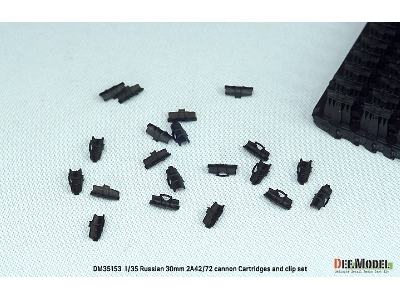 Russia 30mm 2a42/72 Cannon Cartridges And Clip Set (For Bmp, Vmpt, Bmd Series) - zdjęcie 7