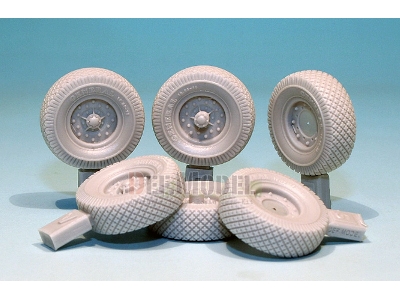 U.K Lrdg Truck Wheel Set (For Tamiya 1/35) - zdjęcie 5