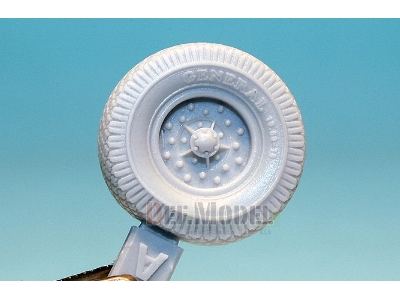 U.K Lrdg Truck Wheel Set (For Tamiya 1/35) - zdjęcie 6