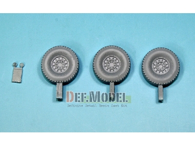 Hmmwv Mt Sagged Wheel Set -sagged (For Bronco 1/35 M1114) - zdjęcie 2