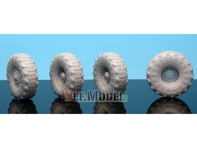 M923a1 Big Foot Truck Mich. Xl Sagged Wheel Set (For Italeri 1/35) - zdjęcie 4