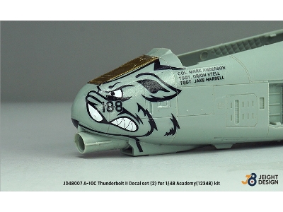 Usaf A-10c Thunderbolt Ii Decal Set (2) (For Academy 12348) - zdjęcie 5