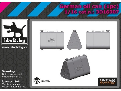 German Oil Can (1pc) - zdjęcie 1