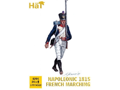 Napoleonic 1815 French Line Infantry Marching - zdjęcie 1