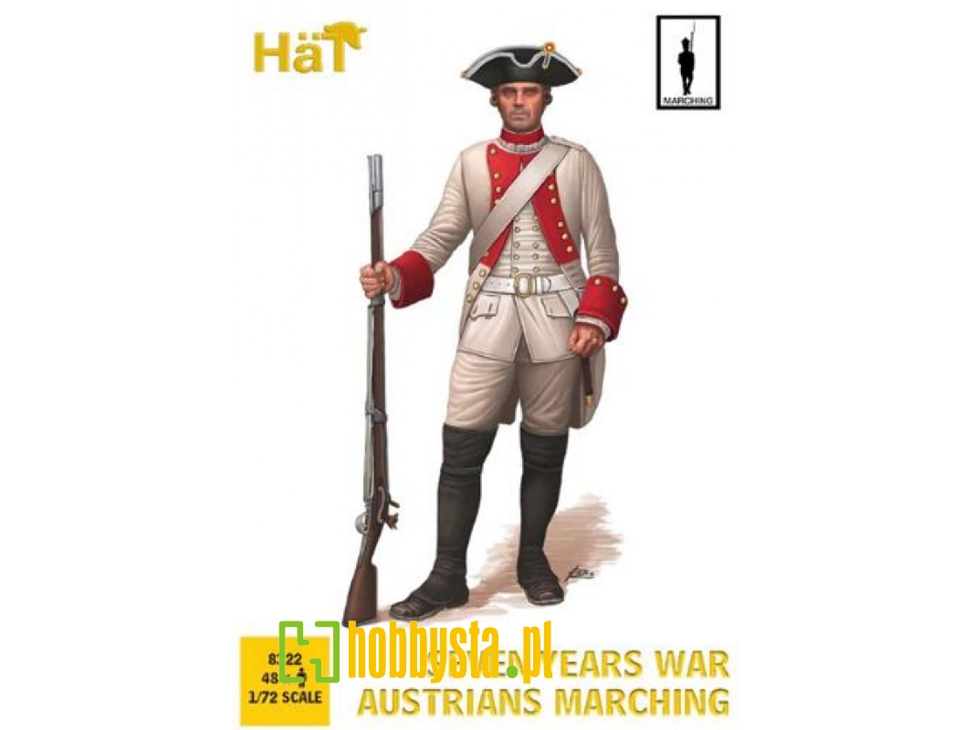 Seven Years War Austrians Marching - zdjęcie 1 Seven Years War Austrians Marching - zdjęcie 1