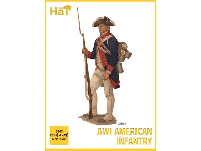 American Infantry Set 1 - American War Of Independence (1775-1783) - zdjęcie 1