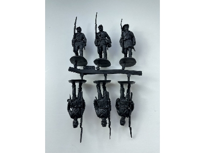 Confederate Infantry In "butternut Uniforms" Marching Set 1 - 18 Figures (American Civil War 1861-1865) - zdjęcie 3