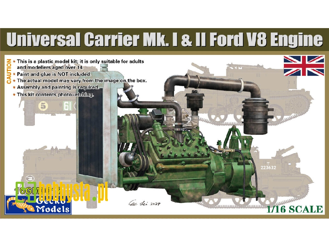 Universal Carrier Mk. I & Ii Ford V8 Engine - zdjęcie 1 Universal Carrier Mk. I & Ii Ford V8 Engine - zdjęcie 1