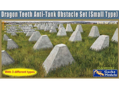 Dragon Teeth Anti-tank Obstacle Set (Small Type) - zdjęcie 1
