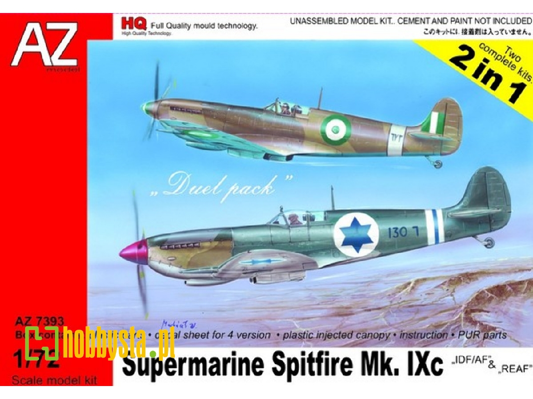 Supermarine Spitfire Mk. Ixc "idf/Af & Reaf" - zdjęcie 1 Supermarine Spitfire Mk. Ixc "idf/Af & Reaf" - zdjęcie 1