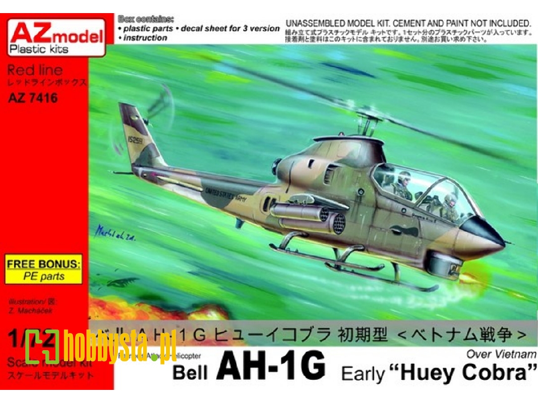 Bell Ah-1g Early "huey Cobra" Over Vietnam - zdjęcie 1 Bell Ah-1g Early "huey Cobra" Over Vietnam - zdjęcie 1