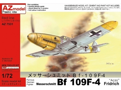 Messerschmitt Bf-109f-4 "aces" - zdjęcie 1