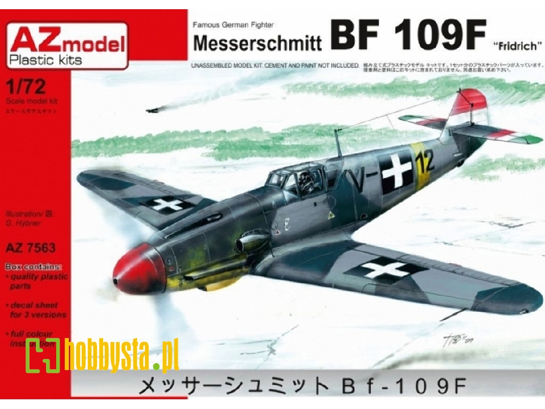 Messerschmitt Bf-109f Fridrich - zdjęcie 1 Messerschmitt Bf-109f Fridrich - zdjęcie 1