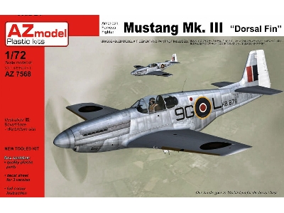 Mustang Mk.Iii Dorsal Fin - zdjęcie 1