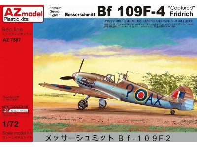 Messerschmitt Bf-109f-4 Captured 2 Raf And 1 Usaaf - zdjęcie 1