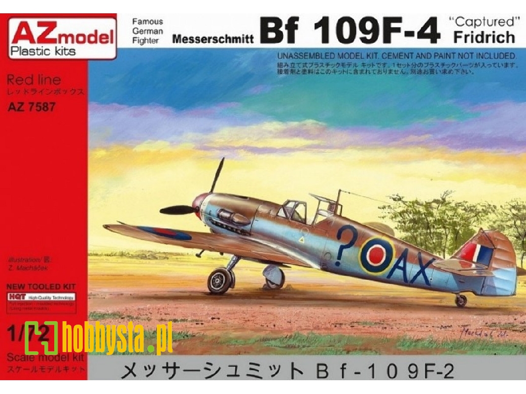 Messerschmitt Bf-109f-4 Captured 2 Raf And 1 Usaaf - zdjęcie 1 Messerschmitt Bf-109f-4 Captured 2 Raf And 1 Usaaf - zdjęcie 1
