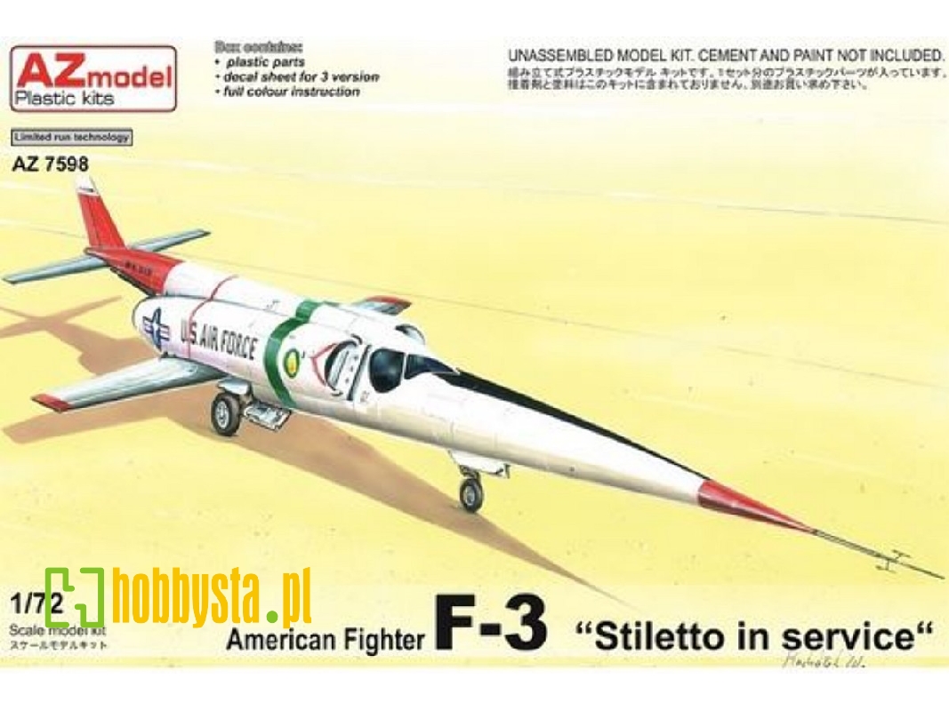 American Fighter F-3 "stiletto In Service" - zdjęcie 1 American Fighter F-3 "stiletto In Service" - zdjęcie 1