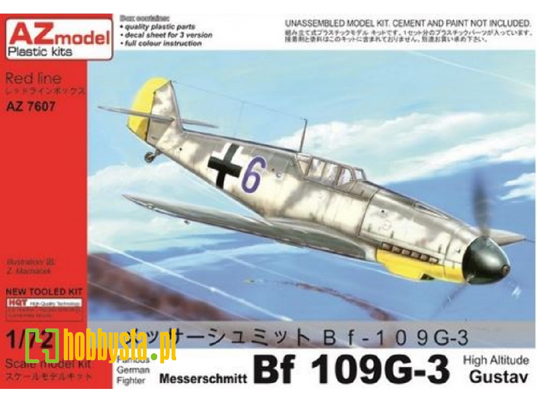 Bf-109g-3 High Altitude Gustav - zdjęcie 1 Bf-109g-3 High Altitude Gustav - zdjęcie 1
