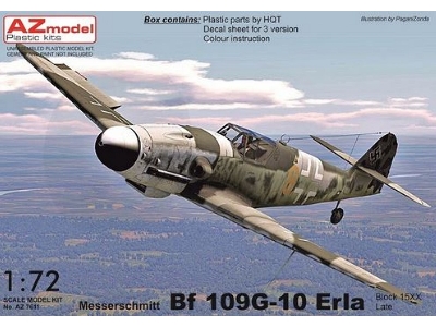 Bf-109g-10 Erla Block 15xx Late - zdjęcie 1