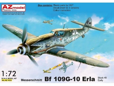 Bf-109g-10 Erla (Early) Block 49xx - zdjęcie 1