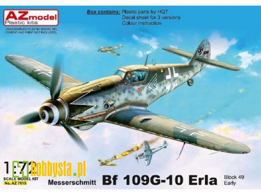 Bf-109g-10 Erla (Early) Block 49xx - zdjęcie 1 Bf-109g-10 Erla (Early) Block 49xx - zdjęcie 1