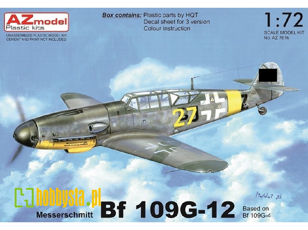 Messerschmitt Bf 109g-12 - zdjęcie 1 Messerschmitt Bf 109g-12 - zdjęcie 1