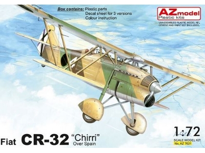 Fiat Cr-32 Chirri Over Spain - zdjęcie 1