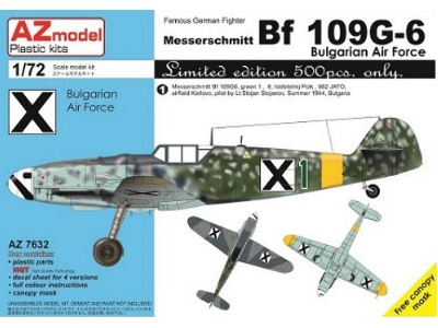 Bf-109g-6 Bulgarian Af - zdjęcie 1
