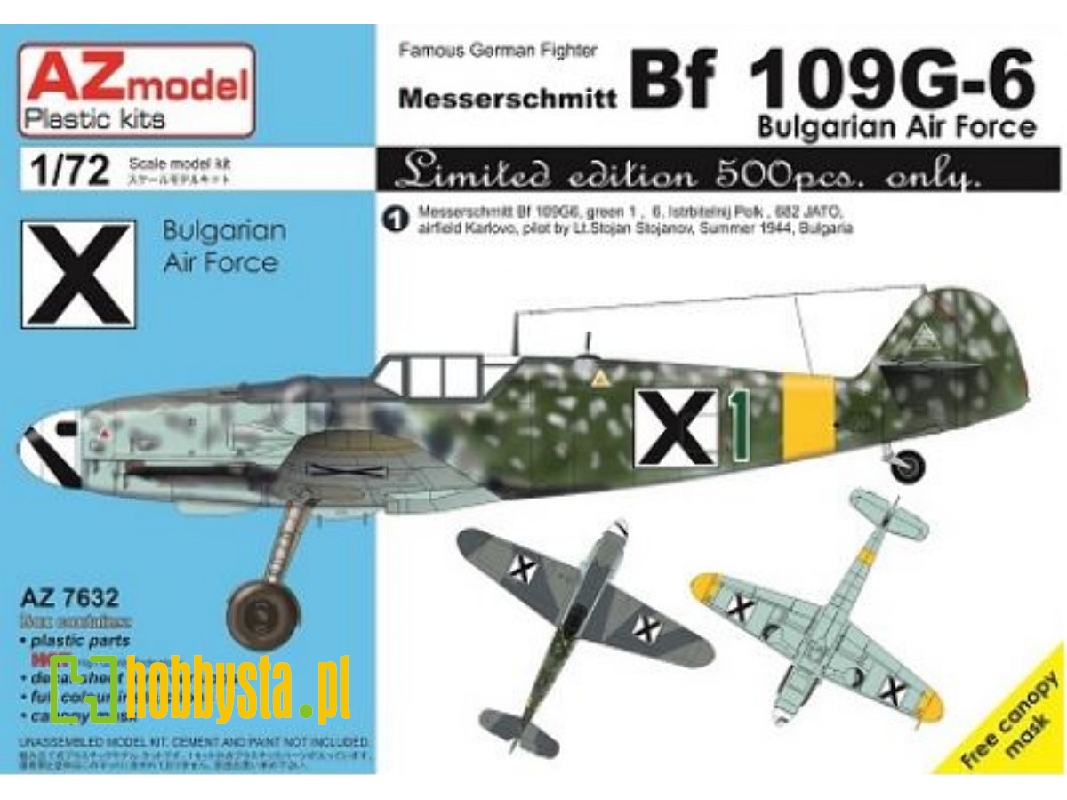 Bf-109g-6 Bulgarian Af - zdjęcie 1 Bf-109g-6 Bulgarian Af - zdjęcie 1