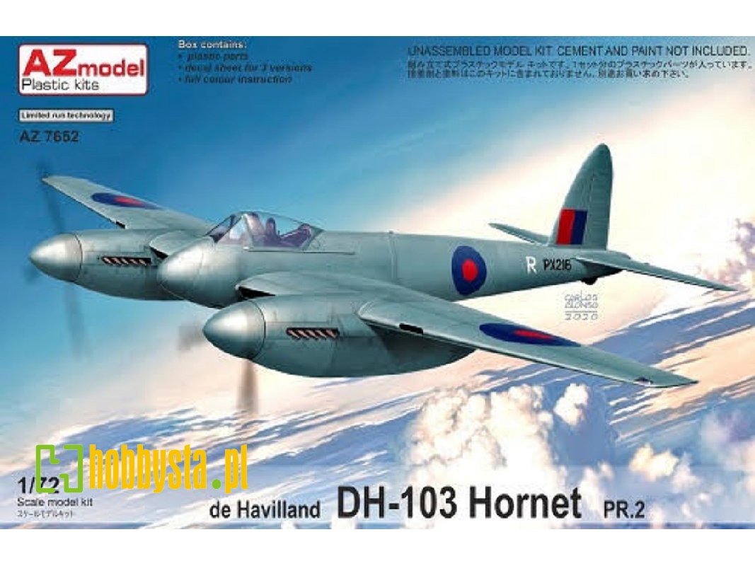 Dh-103 Hornet Pr.2 - zdjęcie 1 Dh-103 Hornet Pr.2 - zdjęcie 1