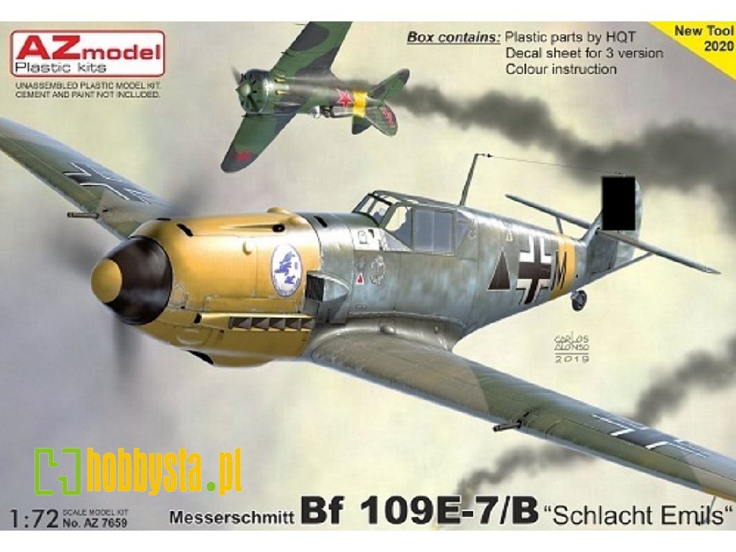 Bf-109e-7/B "schlacht Emil" - zdjęcie 1 Bf-109e-7/B "schlacht Emil" - zdjęcie 1