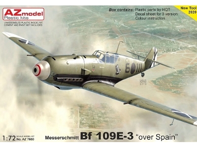 Bf-109e-3 "over Spain" - zdjęcie 1