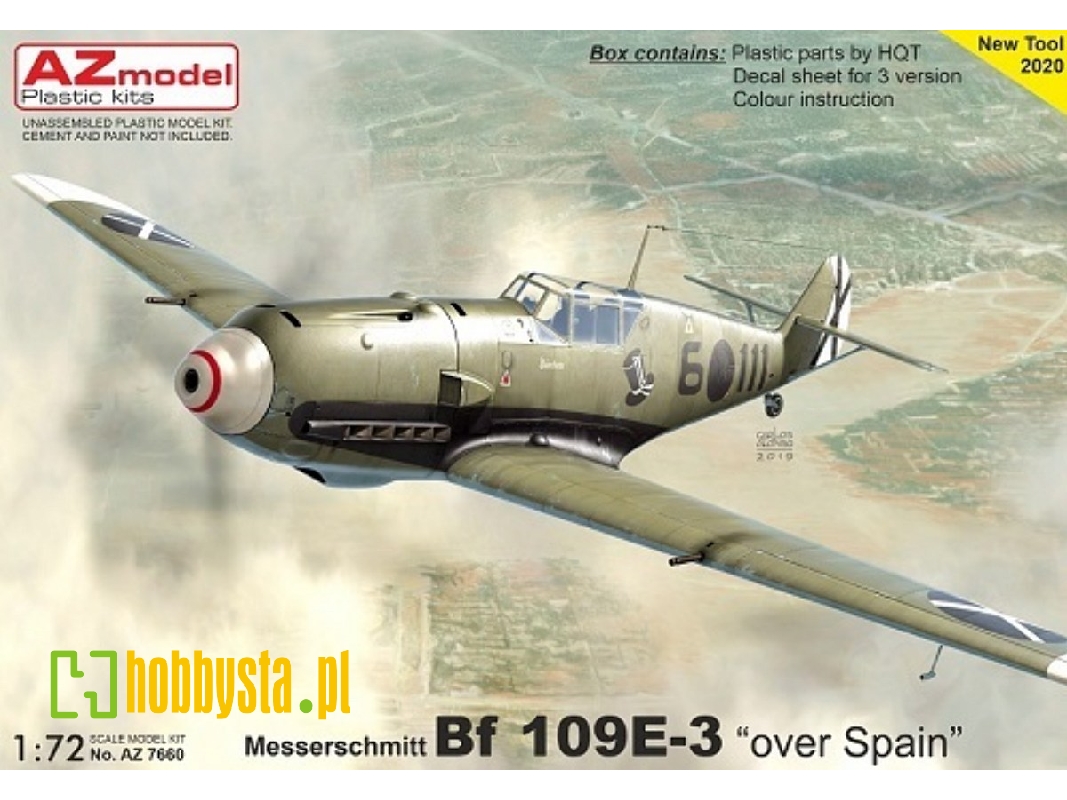 Bf-109e-3 "over Spain" - zdjęcie 1 Bf-109e-3 "over Spain" - zdjęcie 1