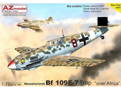 Bf-109e-7 Trop "over Africa" - zdjęcie 1