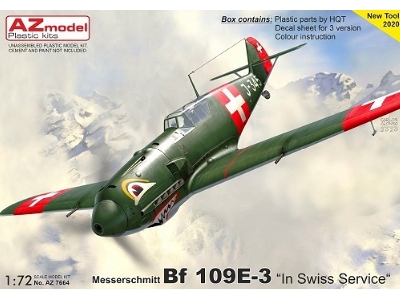 Bf-109e-3 "in Swiss Service" - zdjęcie 1