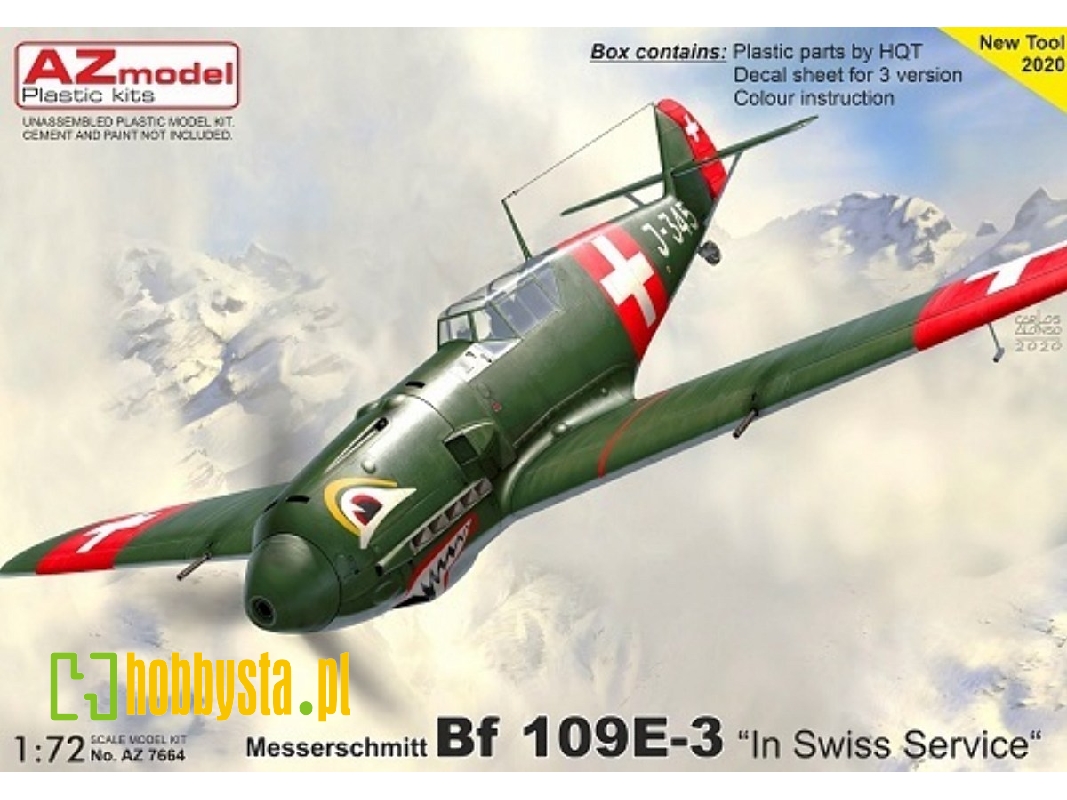 Bf-109e-3 "in Swiss Service" - zdjęcie 1 Bf-109e-3 "in Swiss Service" - zdjęcie 1