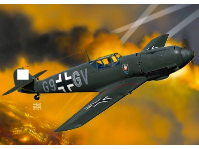 Bf 109e-4/ 7n "night Fighter" - zdjęcie 1