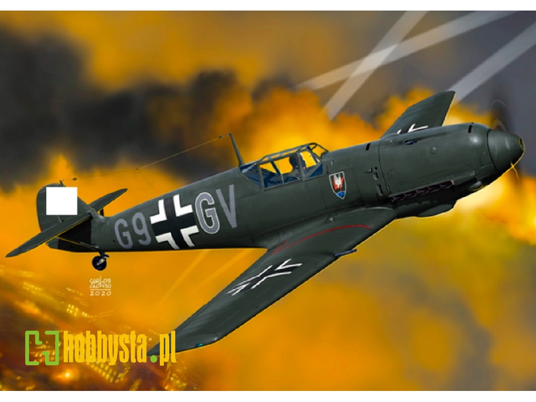 Bf 109e-4/ 7n "night Fighter" - zdjęcie 1