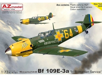 Bf-109e-3a "in Romanian Service" - zdjęcie 1