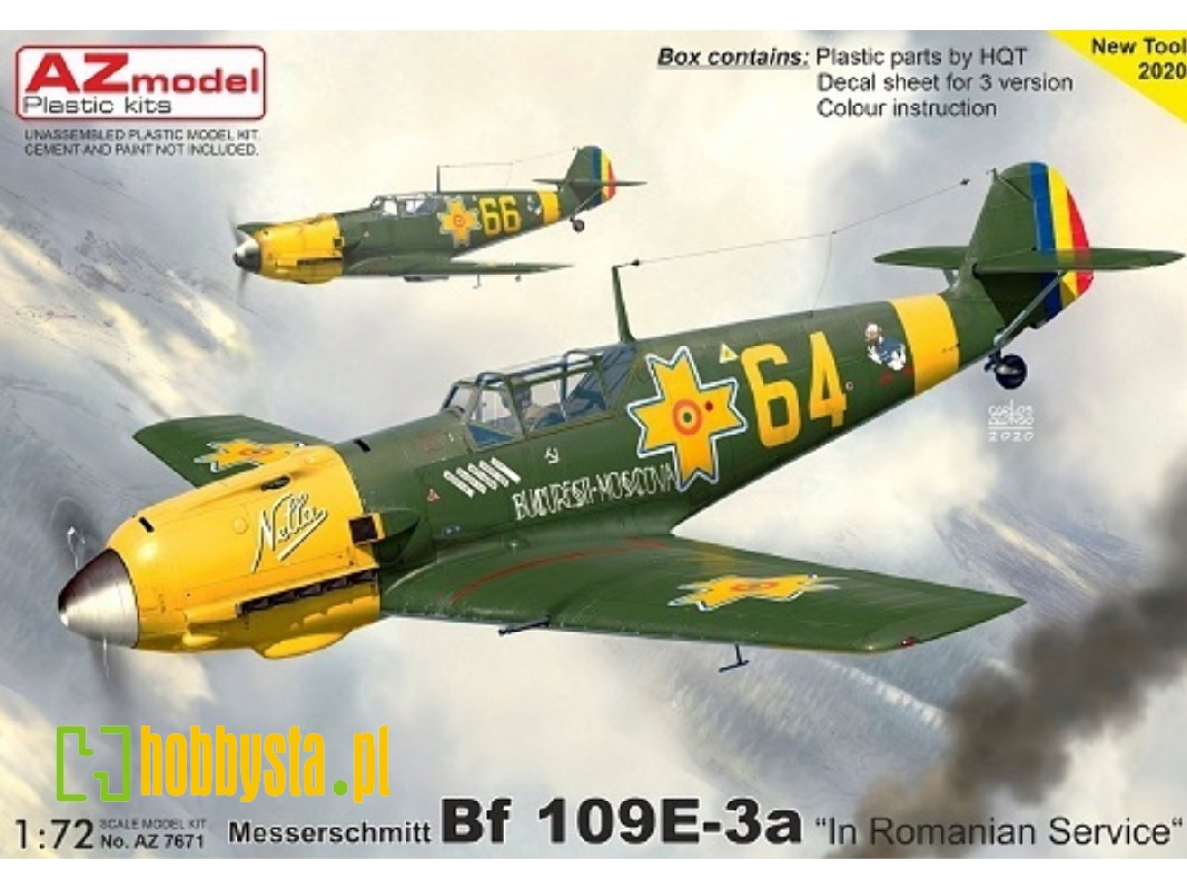 Bf-109e-3a "in Romanian Service" - zdjęcie 1 Bf-109e-3a "in Romanian Service" - zdjęcie 1
