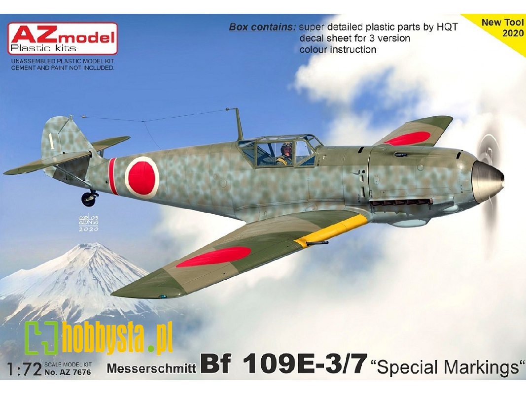 Messerschmitt Bf 109e-3/7 "special Marking" - zdjęcie 1 Messerschmitt Bf 109e-3/7 "special Marking" - zdjęcie 1