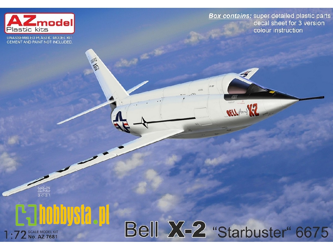 Bell X-2 "starbuster" 6675 - zdjęcie 1 Bell X-2 "starbuster" 6675 - zdjęcie 1